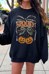 UL180-E3085 Pumpkin Cherries Graphic Sweatshirt $20