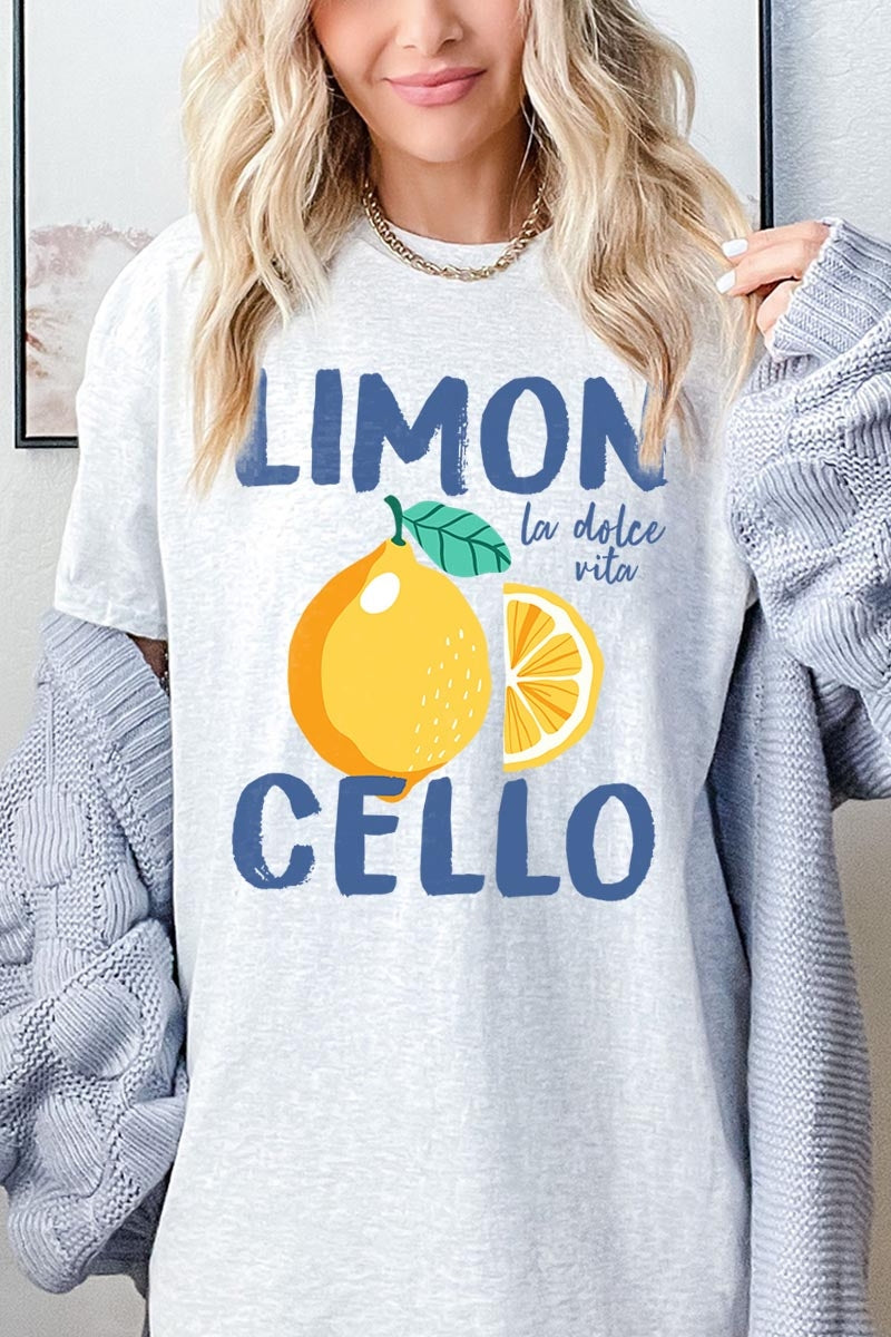 5000-E3056 Limoncello Graphic Heavy Cotton Tee $9