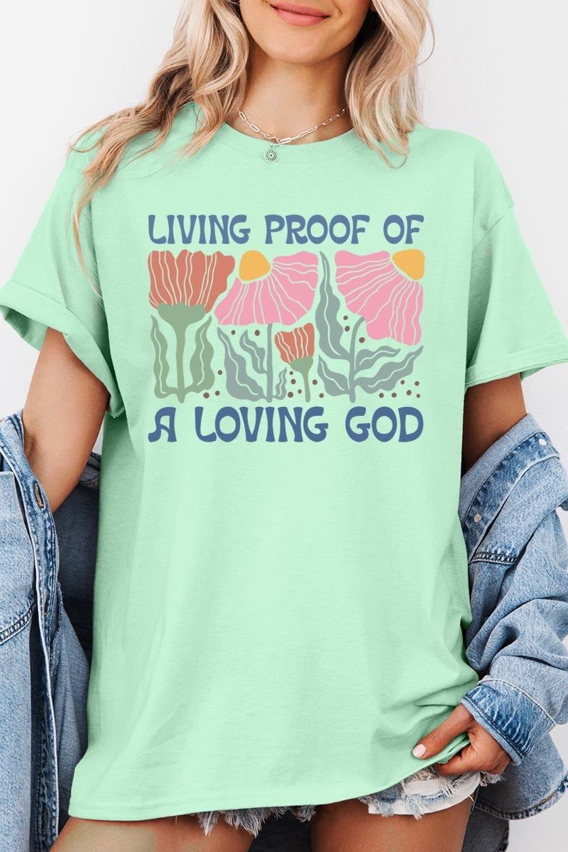 5000P-E3066 Living Proof of Graphic Plus Heavy Cotton Tee $12.75