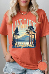5000-E3059 Lake Tahoe Graphic Heavy Cotton Tee $9