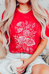 US3001P-E3155 Neutral Thanksgiving Graphic Plus Tee $16