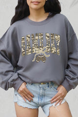UL180P-E3131 Football Game Day Camo Graphic Plus Sweatshirt $25