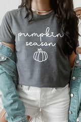 US3001-E3152 Pumpkin Season Graphic Tee $12.5