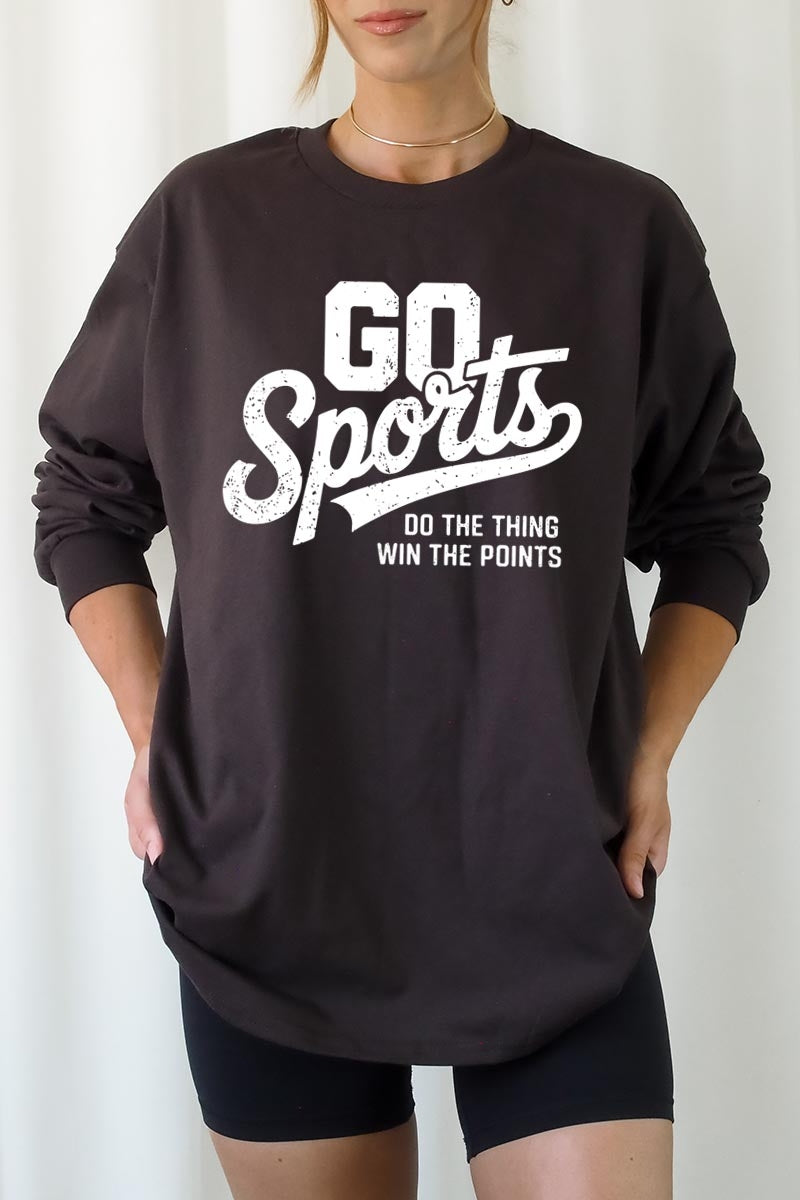 UL240P-E3103 Go Sports Graphic Plus Long Sleeve Tee $17
