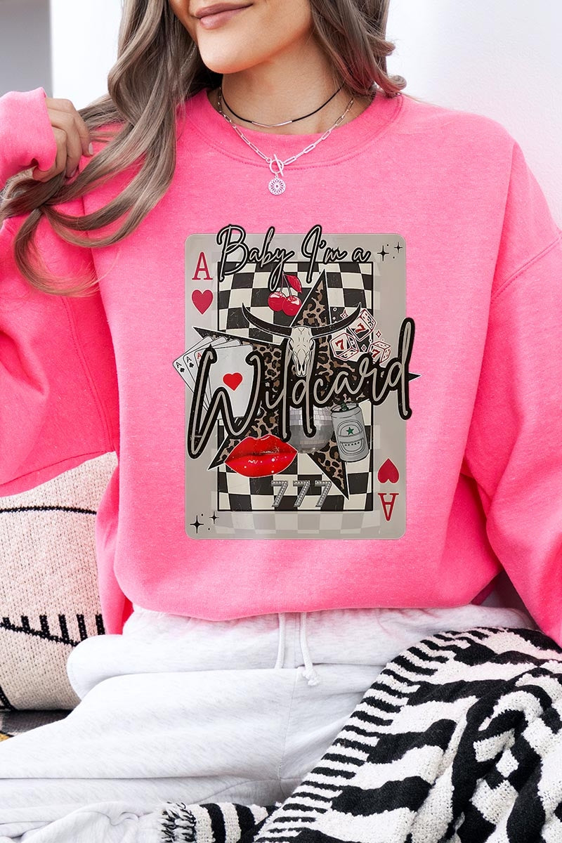 UL180P-E3099 Retro Wildcard Graphic Plus Sweatshirt $25