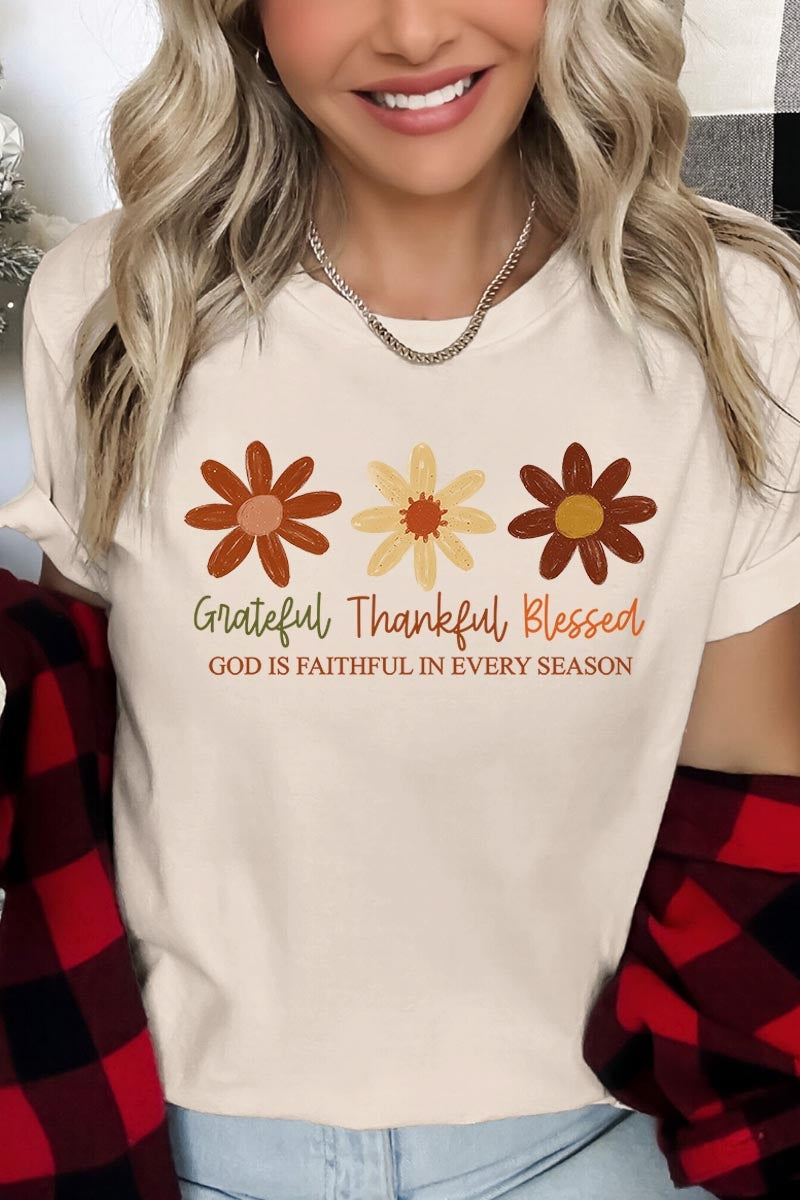 US3001-E3165 Boho Fall Christian Graphic Tee $12.5