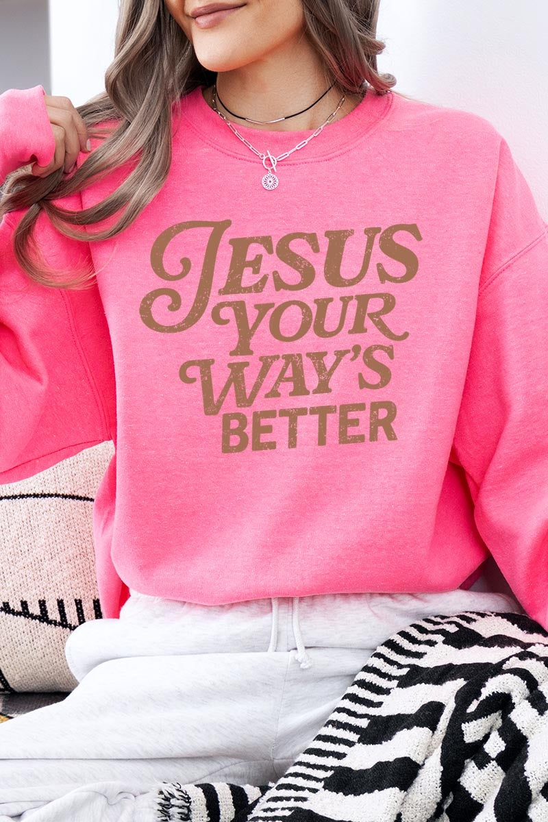 UL180P-E3114 Christian Graphic Plus Sweatshirt $25