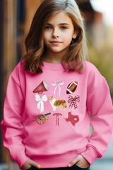 UL180B-E3079Z Texas Football Kids Graphic Sweatshirt $20