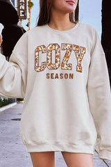 UL180-E3082 Cozy Season Graphic Sweatshirt $20