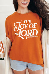 5000P-E3179 Joy of the Lord Graphic Plus Heavy Cotton Tee $12.75