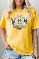 5000P-E3192 Deer & Duck Hunting Season Graphic Plus Heavy Cotton Tee $12.75