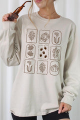 UL240P-E3101 Autumn Graphic Plus Long Sleeve Tee $17