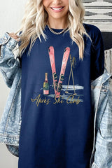 5000P-E3187 Apres Ski Club Graphic Plus Heavy Cotton Tee $12.75