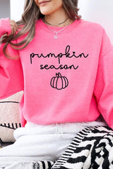 UL180-E3152 Pumpkin Season Graphic Sweatshirt $20
