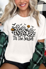US3001-E3124 Retro Ghosts Graphic Tee $12.5