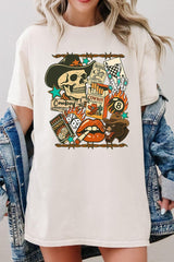 5000P-E3096 Vintage Western Collage Plus Heavy Cotton Tee $12.75