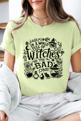US3001P-E3139 In a World of Witches Graphic Plus Tee $16