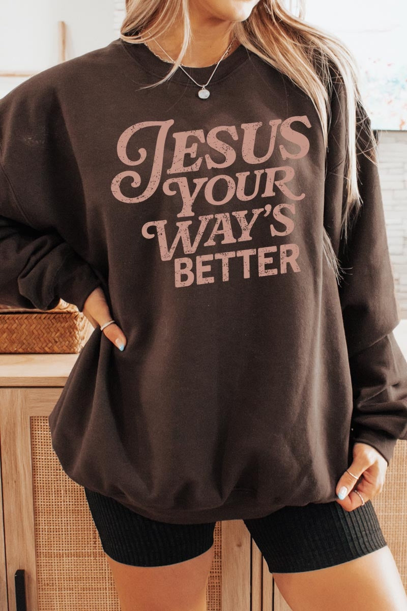 UL180-E3114 Christian Graphic Sweatshirt $20