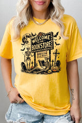 5000-E3122 Bookstore Halloween Graphic Heavy Cotton Tee $9