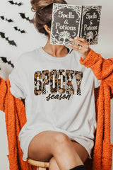 US3001P-E3105 Spooky Season Halloween Graphic Plus Tee $16