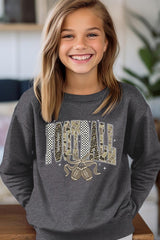 UL180B-E3132Z Camo Football Kids Graphic Sweatshirt $20