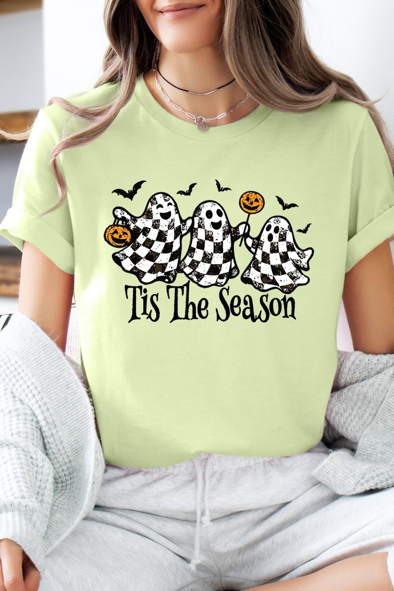 US3001-E3124 Retro Ghosts Graphic Tee $12.5