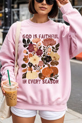 UL180P-E3171 Faithful In Every Season Graphic Plus Sweatshirt $25