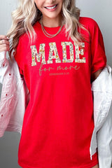 5000-E3068 Made for More Faith Graphic Heavy Cotton Tee $9
