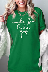 5000P-E3151 Made For Fall Graphic Plus Heavy Cotton Tee $12.75