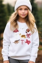 UL180B-E3079Z Texas Football Kids Graphic Sweatshirt $20