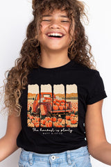 US3001Y-E3172Z Harvest Is Plenty Kids Graphic Tee $11