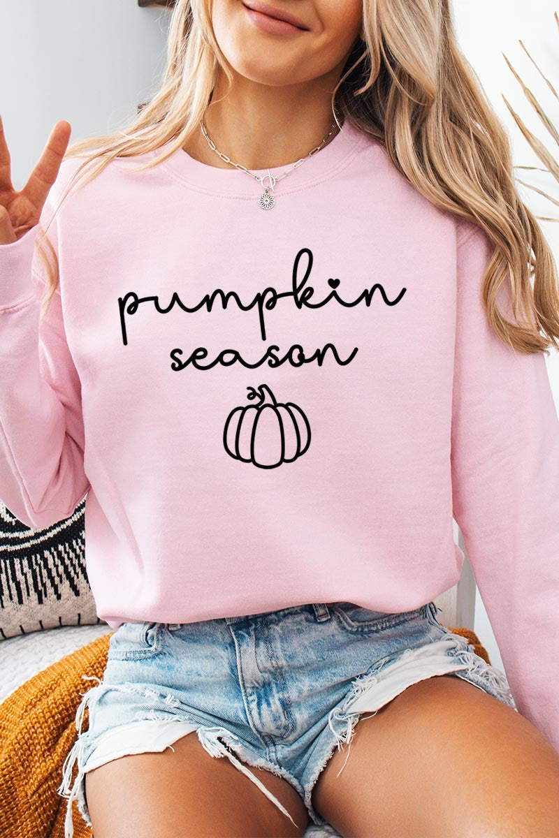 UL180P-E3152 Pumpkin Season Graphic Plus Sweatshirt $25