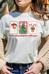 US3001-E3201 Most Wonderful Time Graphic Tee $12.5