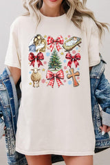 5000-E3219 Nativity Scene Christmas Graphic Heavy Cotton Tee $9