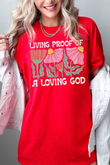 5000P-E3066 Living Proof of Graphic Plus Heavy Cotton Tee $12.75