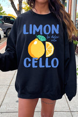 UL180-E3056 Limoncello Graphic Sweatshirt $20