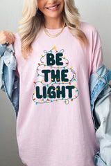 5000-E3202 Be the Light Christmas Graphic Heavy Cotton Tee $9