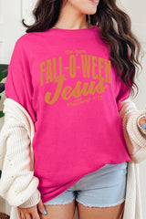 5000P-E3143 Are You Fall O Ween Jesus Plus Heavy Cotton Tee $12.75