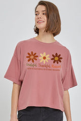 CTS-E3165 Boho Fall Christian Graphic Relaxed Crop Top $11