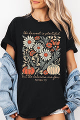 5000-E3173 Faith Harvest Graphic Heavy Cotton Tee $9
