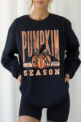 UL240-E3145 Pumpkin Season Graphic Long Sleeve Tee $13.75