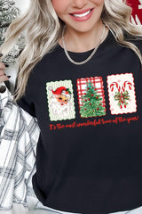 US3001-E3201 Most Wonderful Time Graphic Tee $12.5