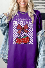 5000P-E3196 Cherry Ornament Christmas Graphic Plus Heavy Cotton Tee $12.75