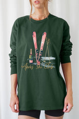 UL240P-E3187 Apres Ski Club Graphic Plus Long Sleeve Tee $17
