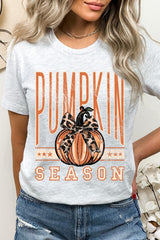 US3001-E3145 Pumpkin Season Graphic Tee $12.5