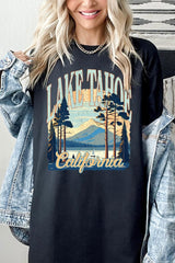 5000P-E3059 Lake Tahoe Graphic Plus Heavy Cotton Tee $12.75