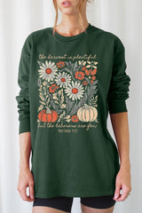 UL240P-E3173 Faith Harvest Graphic Plus Long Sleeve Tee $17