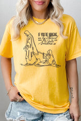 5000-E3075 If Youu2019re Hanging On Graphic Heavy Cotton Tee $9