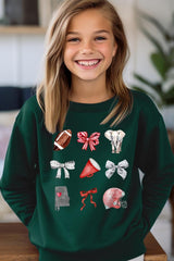UL180B-E3076Z Alabama Football Kids Graphic Sweatshirt $20