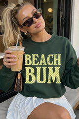 UL180-E3465 Beach Bum Dot Graphic Sweatshirt $20